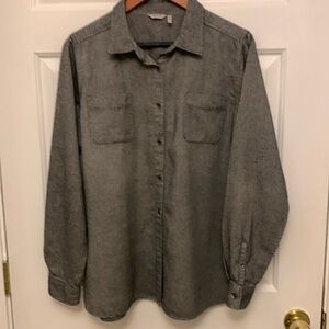 Women’s Woolrich 100% Cotton Herringbone Flannel Shirt size XL  Dreamy Soft!